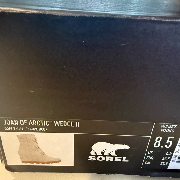 Sorel Lace-Up Suede Ankle Boots in Light Taupe - Picture 3 of 3